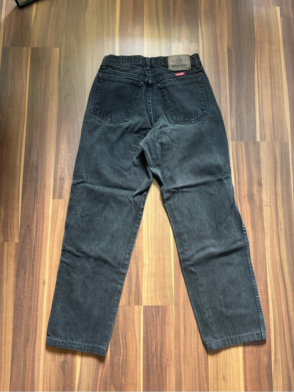 Wrangler Women's Black Boyfriend Jeans - Picture 2 of 5